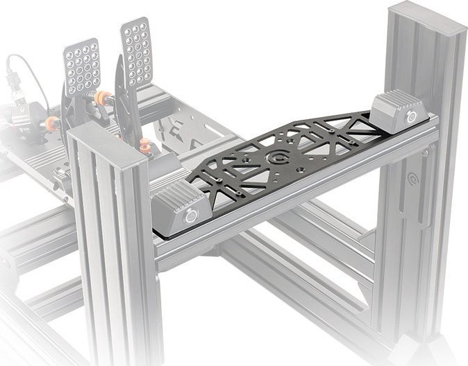 Mbajtëse Asetek SimSports Mounting Bracket, për wheelbase Direct Drive, për tavolinë ose rig, e zezë