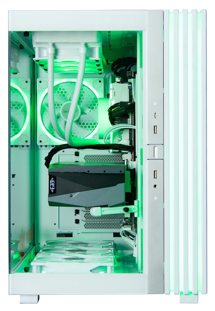 Kompjuter HAL3000 MČR 2025, Intel Core Ultra 9 285K, 64GB DDR5, RTX 5090, 4TB SSD, Windows 11 Home, i bardhë