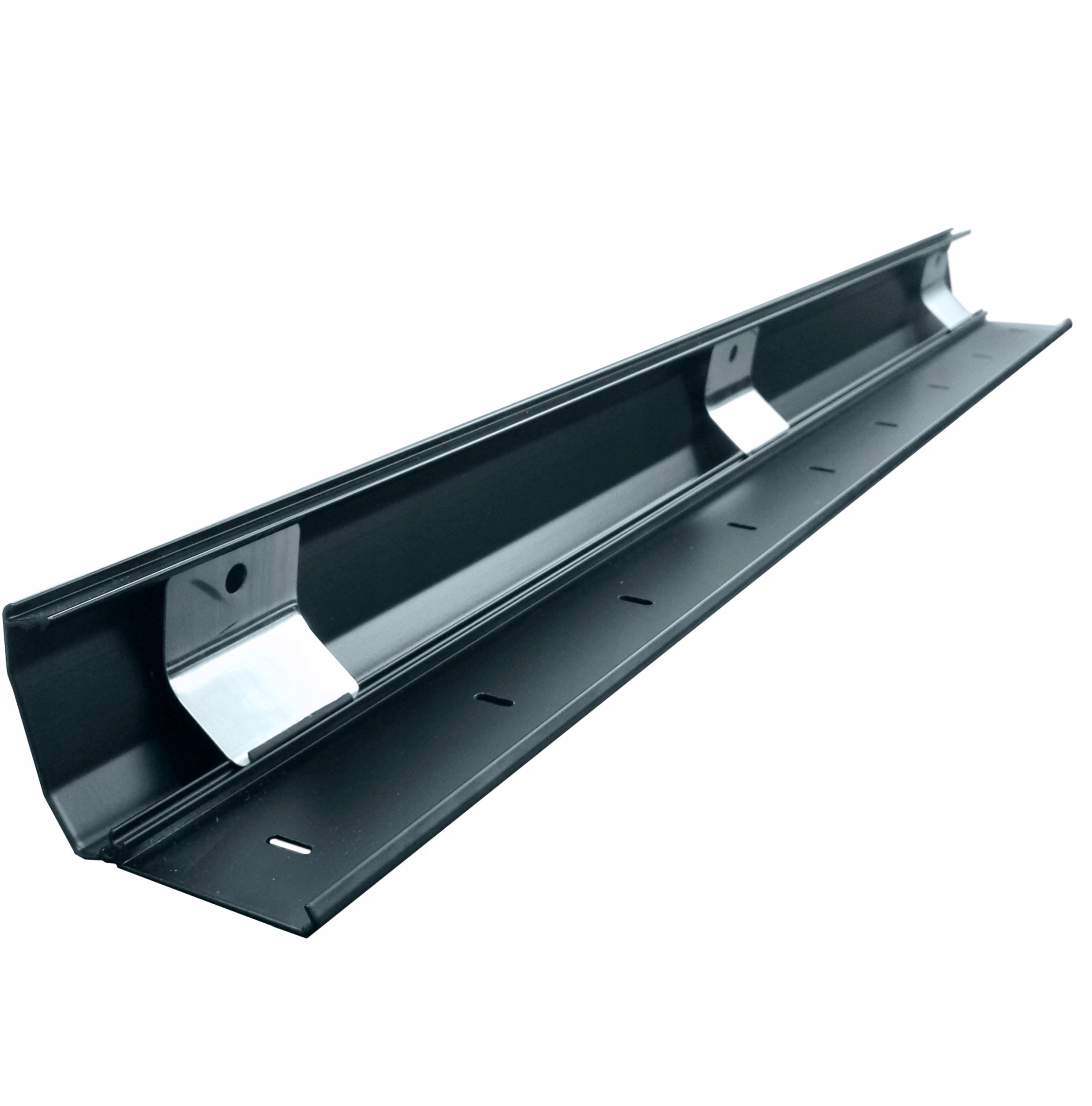 Mbulesë kabllosh Fiber Novelty Cable Cover, 110cm, alumin, e zezë mat