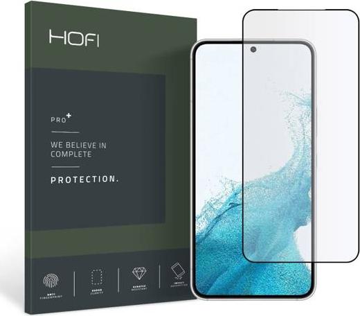 Xham mbrojtës Hofi Glass Pro+ Samsung Galaxy S22, tempered glass, i zi