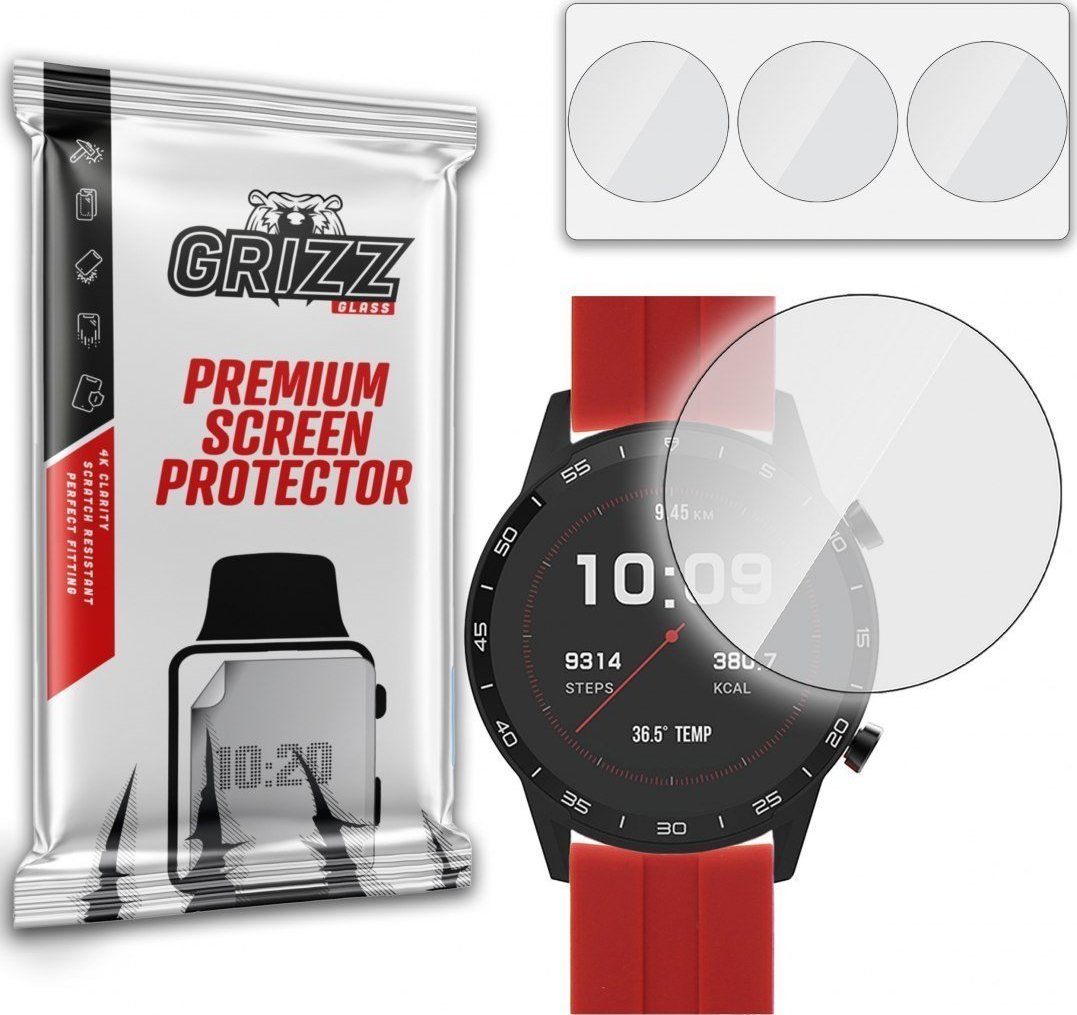 Folie mbrojtëse GrizzGlass Hydrogel Grizz Vector Smart VCTR-32-22BK RD, 45mm, transparente