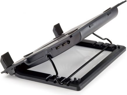 Mbështetëse ftohëse Conceptronic 43,2 cm (17 ") (CNBCOOLSTAND1F), e zezë