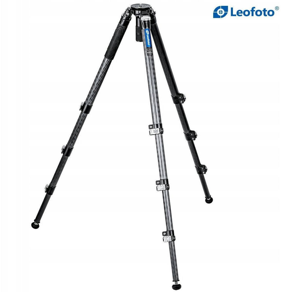 Trekëmbësh video Leofoto LVM-324C BV-10, fibrë karboni, tas 75mm, me kokë fluide