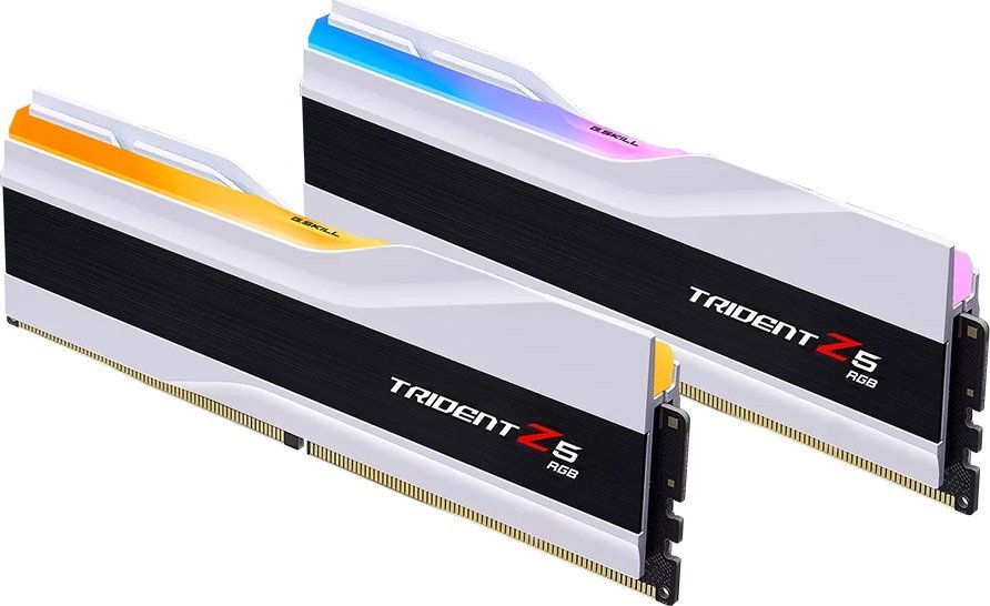 RAM меморија G.Skill Trident Z5 RGB F5-6000J2836G16GX2-TZ5RW, 32GB DDR5, 6000MHz, бела