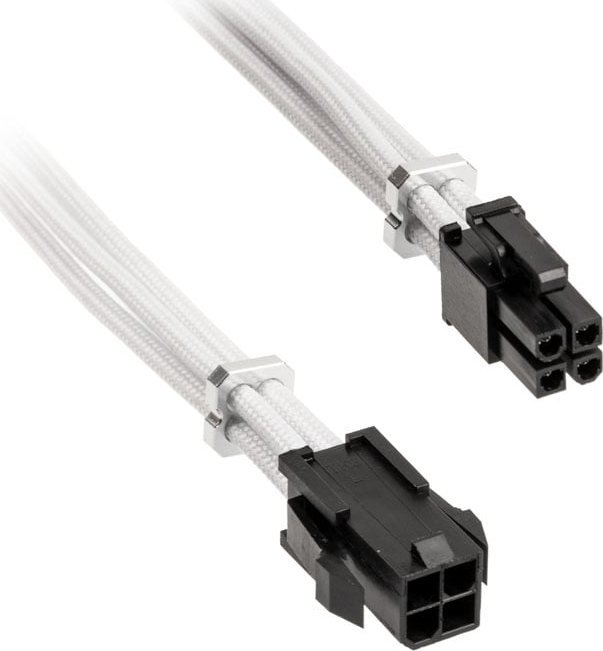 Kabllo zgjatues BitFenix ATX EPS 4 pin, 45cm, e bardhë