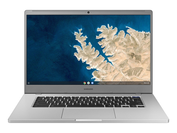 Laptop Samsung 4 XE350XBA Chromebook 15.6", Intel Celeron, 4GB RAM, 64GB, Intel UHD Graphics 600, platin