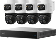 Sistem sigurie Eufy PoE NVR Security System S, kamerë 4K PTZ, lidhje PoE
