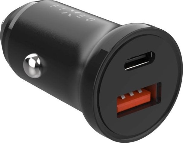 Karikues veture FIXED Car, USB C dhe USB, 20W PD, i zi