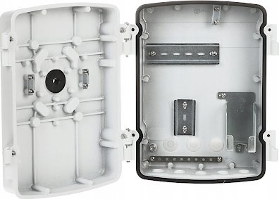 Kuti energjie e jashtme Dahua PFA6400S, e papërshkueshme nga uji, për kamera sigurie, gri