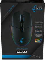 Maus MediaRange MRGS202, оптички USB, 4000 DPI, црн
