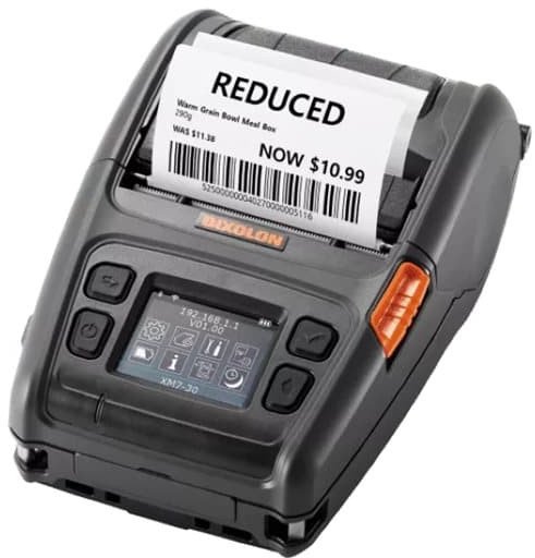 Printer portativ Bixolon XM7-30, Bluetooth, kompatibil me iOS, i zi