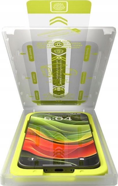 Qelq mbrojtës Mobile Origin për iPhone 16 Pro, 0.33mm, 2 copë, transparent