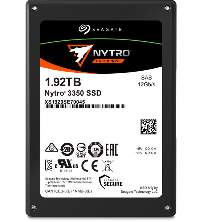 Hard disk Seagate Nytro 3350, 2.5" - 1.92TB