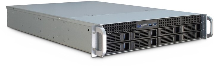 Kabinet për server INTER-TECH 2U-2408 IPC, 2U