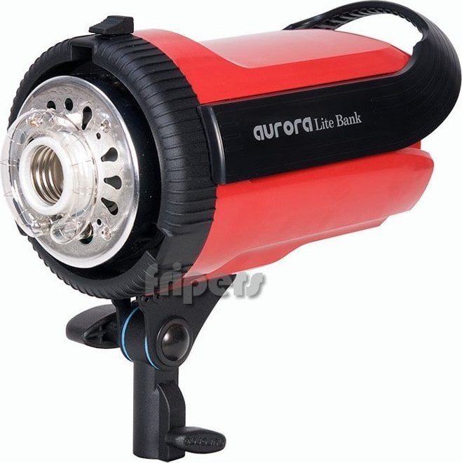 Set ndriçimi flash Aurora Orion 400 Kit 2, 2x200Ws, me stativa dhe çadra, i zi