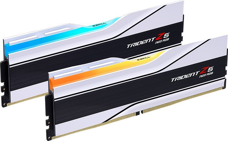 Memorie G.Skill Trident Z5 Neo RGB, DDR5, 32 GB, 6400 MHz, CL32, F5-6400J3239G16GX2-TZ5NRW