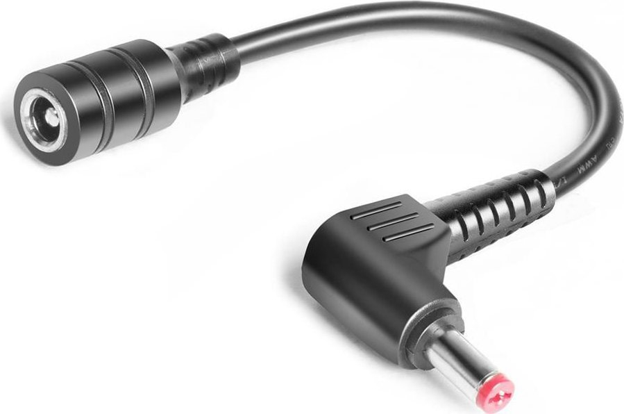 Adaptues energjie ProXtend DC Dongle, 5.5mm në 5.5mm, i zi