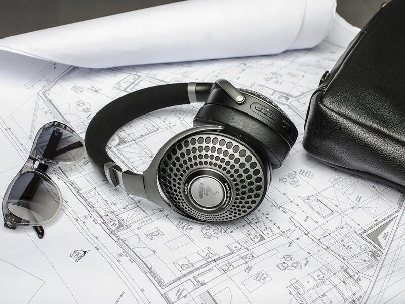 Kufje wireless Focal Bathys, Bluetooth USB DAC, ANC, të zeza argjendi