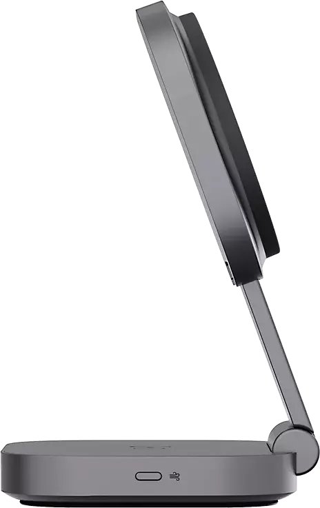 Karikues wireless AUKEY MagFusion L 2 in 1, Qi2, 15W, i zi