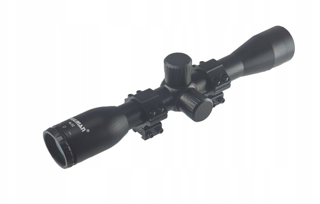 Телескопски нишан Beeman 4x32 IB-5007, зголемување 4x, објектив 32 mm, црн