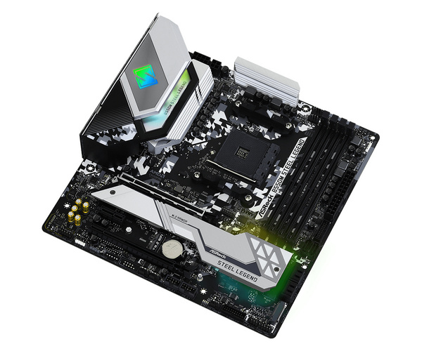 Pllakë amë Asrock B550M Steel Legend Socket AM4 micro ATX AMD  B550