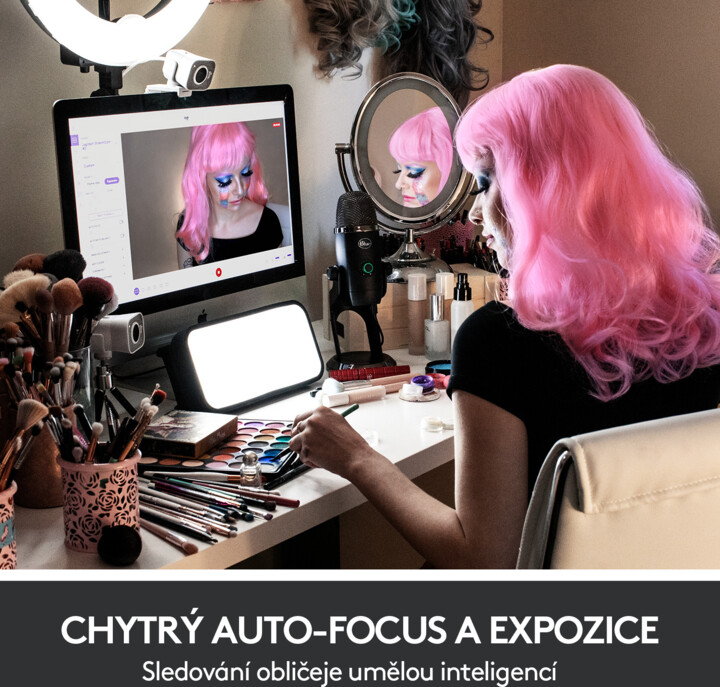 Kamerë Logitech StreamCam C980, e bardhë