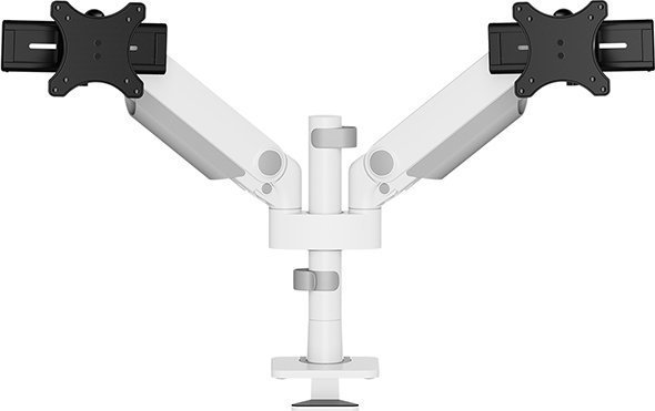 Krah monitori Neomounts DS65S-950WH2, 24-34", gas spring, i bardhë