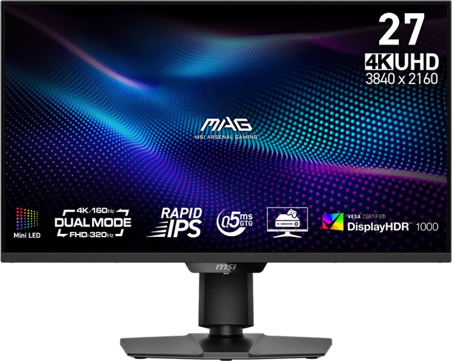 Monitor MSI MAG 274UPDF E16M, 27", 4K Ultra HD, i zi