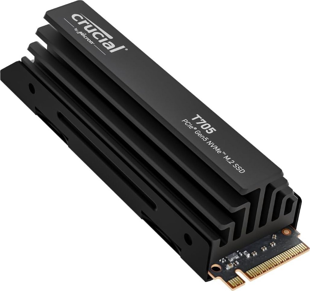 SSD диск Crucial T705, 2TB, M.2 2280 PCI-E x4 Gen5