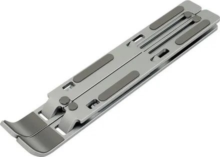 Stendë laptopi Yenkee YSM 02 ALU, deri 15.6", alumini, gri