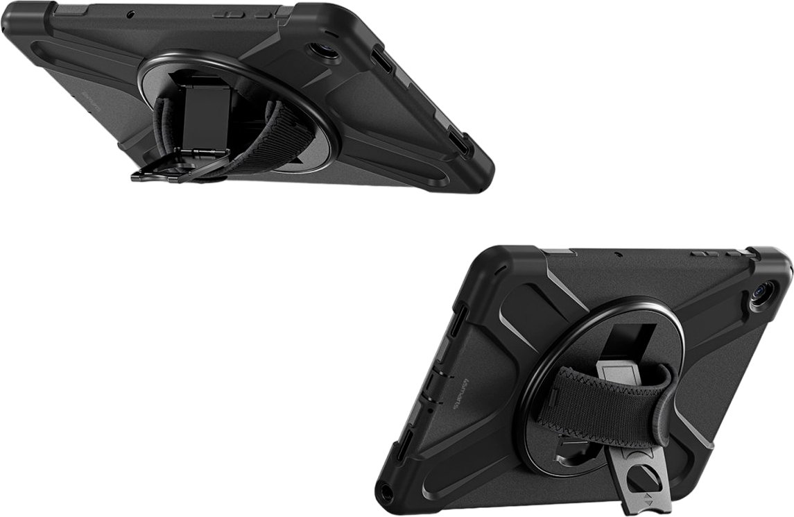 Këllëf mbrojtës 4smarts Robust për Samsung Galaxy Tab A9+, me mbajtëse, i zi