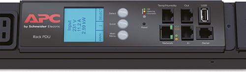 PDU rack APC NetShelter Metered 0U 3 fazor, 22kW 230V 32A, 30x C13 12x C19, i zi