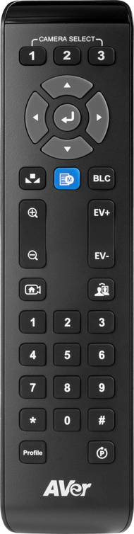 Telekomandë AVer Remote PTC Series, për kamera PTC310UV2 PTC320UV2 PTC330UV2, e zezë