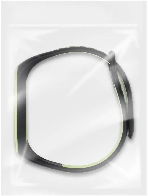 Rrip sportiv për Xiaomi Mi Band 5 6 7, silikon, i gjelbër