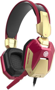 E-blue IRON MAN EHS908 Гејминг Слушалки, Црвени