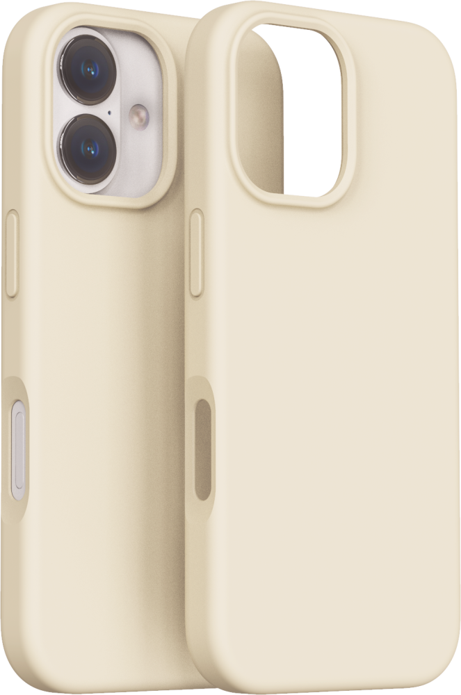 Dviced Silicone MagSafe iPhone 17 Case, Beige