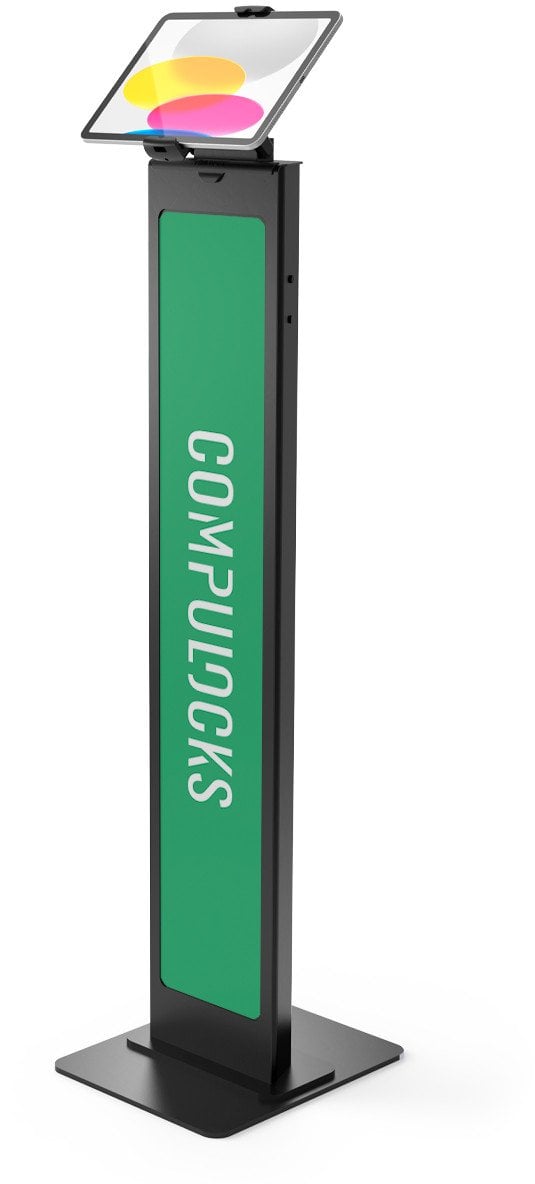 Qëndrim dyshemeje për tablet Compulocks Universal Tablet Cling Brandable, i zi