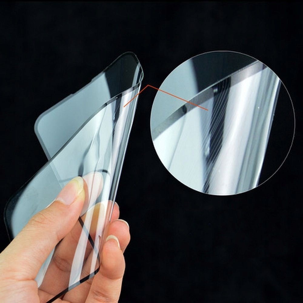 Заштитно стакло Bestsuit Hybrid Glass Flexible 5D Full Glue за iPhone 16 Pro Max, со црна рамка