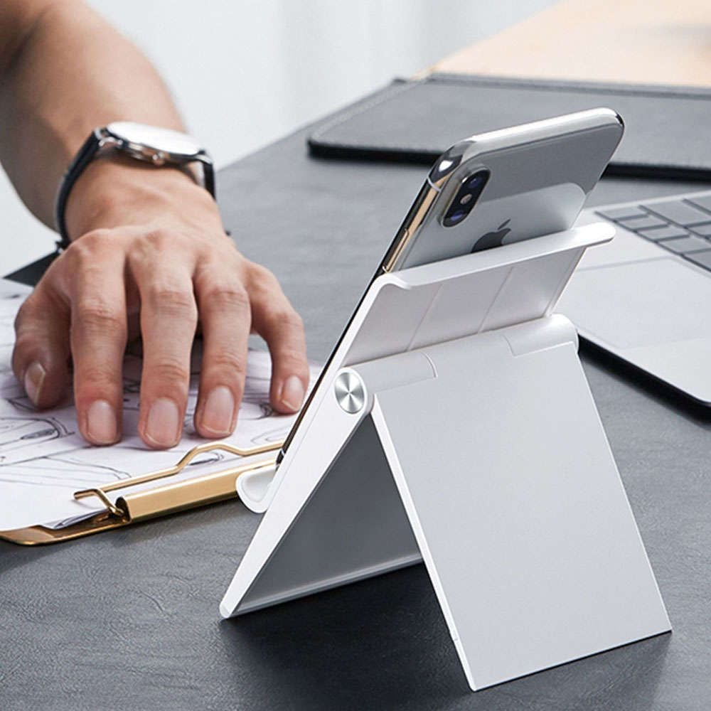 Standi për telefon Ugreen LP247, i rregullueshëm, 4.7-7.9", i bardhë