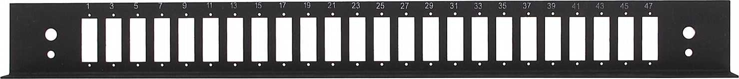 Patch panel Delta PP-24D/1, 24x SC duplex, 1U, i zi