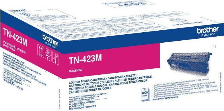 Тонер Брадер TN-423, магента, оригинален