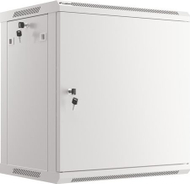 Ѕиден кабинет Lanberg WF01-6412-00S, 19" 12U, носивост 60kg, сив