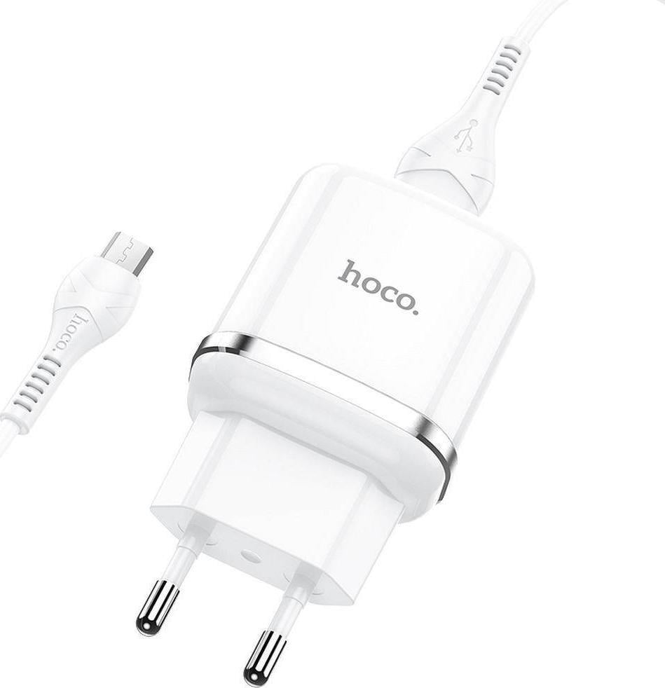 Karikues muri Hoco N3, 1x USB A, 18W QC 3.0, i bardhë