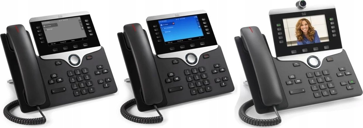 Telefon IP Cisco 8811, ekran 5", Gigabit Ethernet, i zi