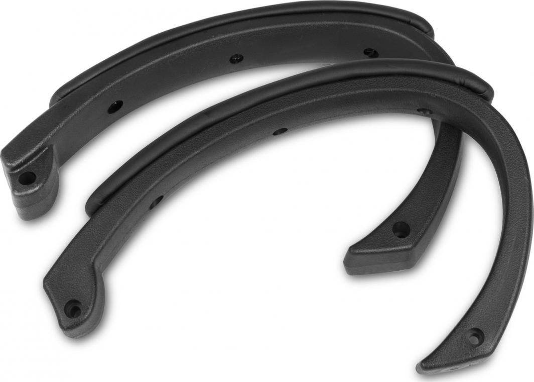 Mbështetëse krahësh Sofotel për karrigen e zyrës Master, të zeza