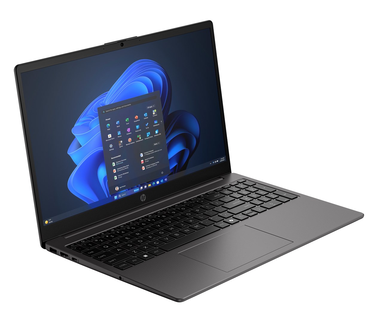 Laptop HP 255 G10, 15.6", AMD Ryzen 7 7735U, 16GB DDR5, 512GB SSD, i argjendtë