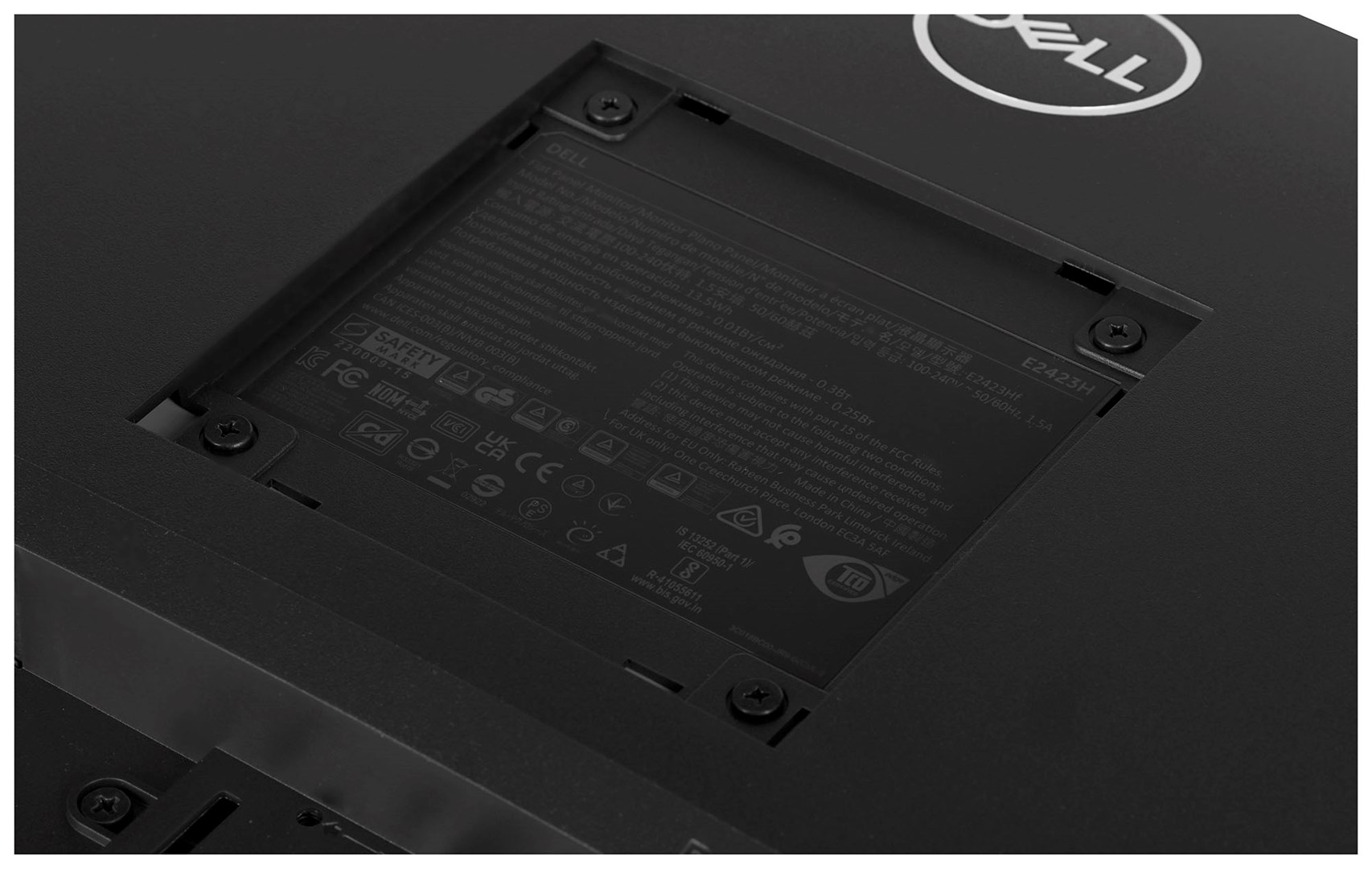 Monitor DELL E Series, 23.8", 1920 x 1080, Full HD, 60 Hz, i zi