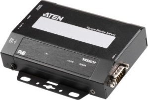 Серииски сервер ATEN SN3401P, RS-232/422/485, Ethernet IP, црн