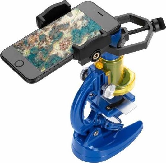 Adapter për smartphone Redleaf SOM-1, për teleskop dhe mikroskop, metal plastike, i zi