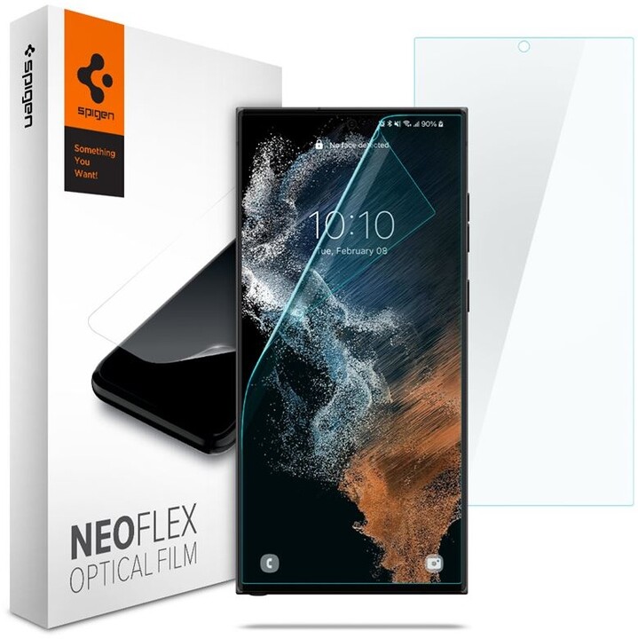 Folie mbrojtës Spigen Neo Flex për Samsung Galaxy S22 Ultra, 2 copë